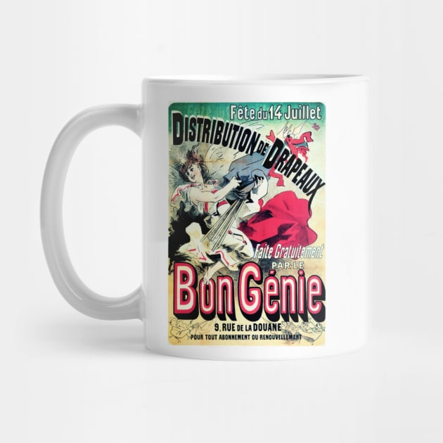 BON GENIE by Jules Cheret French Belle Epoque Vintage Theatre by vintageposters